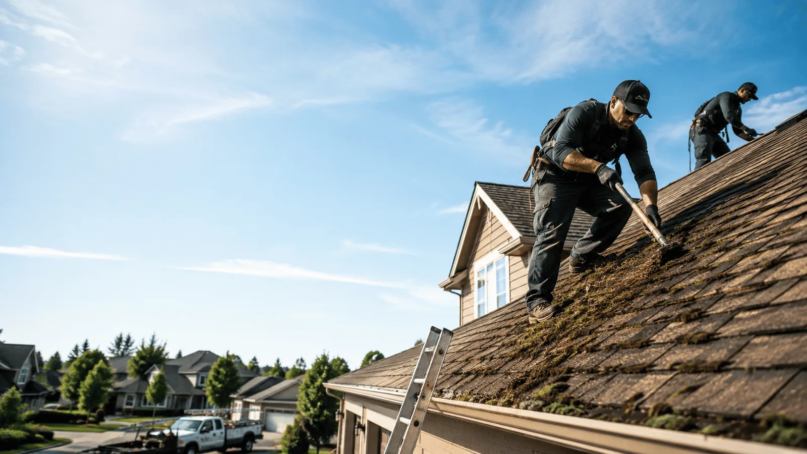 Roof Moss Removal in Thurmond, NC near me